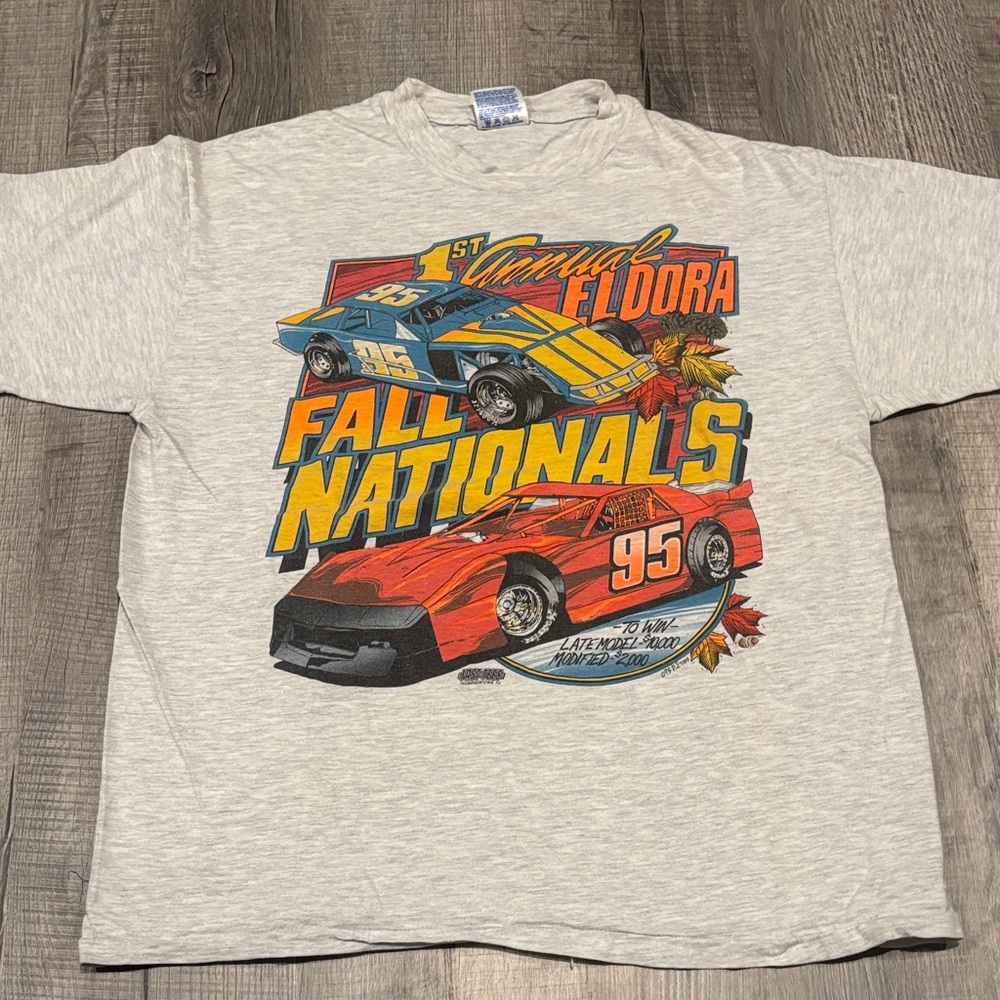 Vintage Eldora Fall Nationals 95 Tshirt single stitch USA